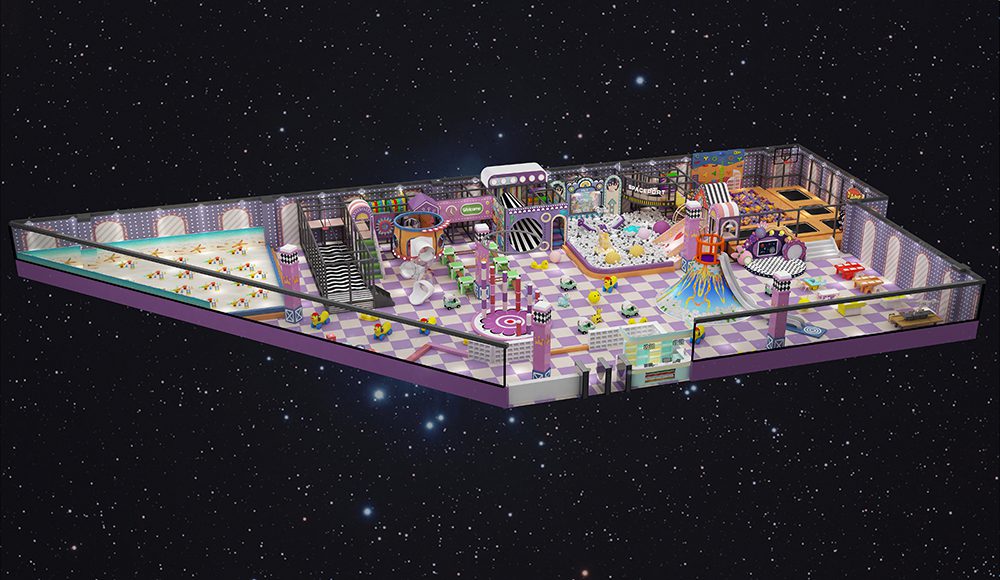 Kids Play Space  Slides Indoor Playground