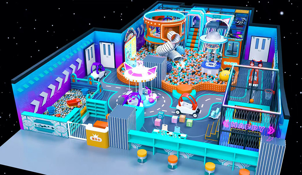 Electronic Interactive Game Indoor Playgroun