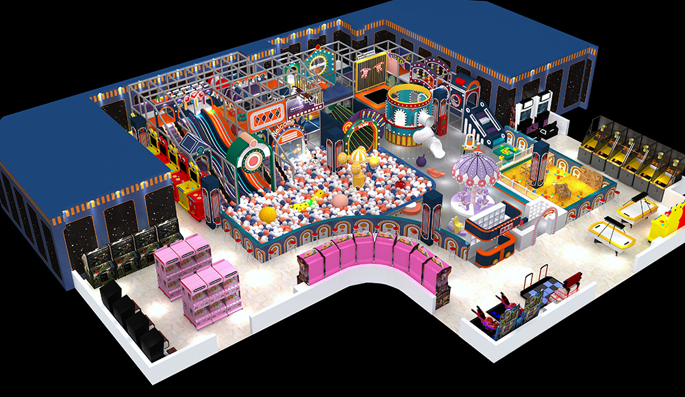 Kids Ball Pool Climbing Commercial Indoor Playground