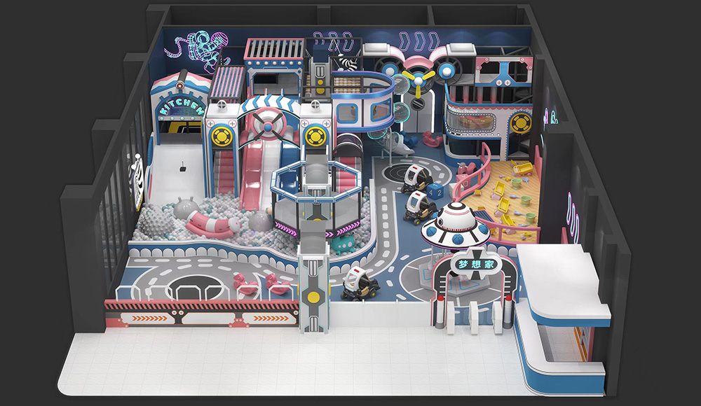 LED Interactive Soft Play Equipment